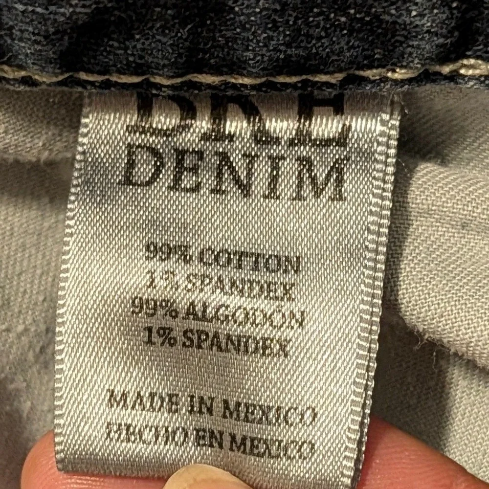 BKE Asher Mens Dark Wash Slim Straight Denim Jeans Size 30R BMC3300R KOOL